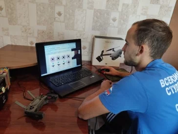 Фото: В Кемерове продолжается проект по обучению добровольцев-спасателей навыкам управления БПЛА 2
