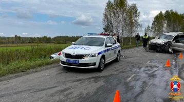 Фото: В Кузбассе 72-летний водитель выехал на встречную полосу и погиб 1