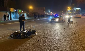 В полиции рассказали подробности смертельного столкновения мотоциклиста с автомобилем ДПС в Кузбассе