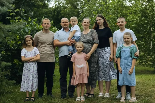 Путин наградил семью с восемью детьми из Кузбасса