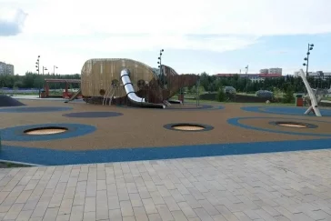 Фото: В Кемерове парк на новой набережной Искитимки откроют 2 октября 2