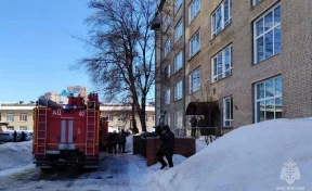 В Новосибирске в корпусе НГТУ произошёл пожар