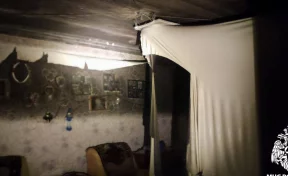 В Новокузнецке в многоквартирном доме произошёл пожар