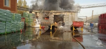 Фото: В Башкирии на складе химзавода произошёл пожар площадью 1 200 «квадратов» 1