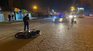 Фото: В полиции рассказали подробности смертельного столкновения мотоциклиста с автомобилем ДПС в Кузбассе 1