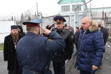 Фото: Сергей Цивилёв посетил колонию строгого режима в Шерегеше 1