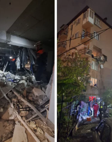 Взрыв прогремел в многоквартирном доме в Сочи