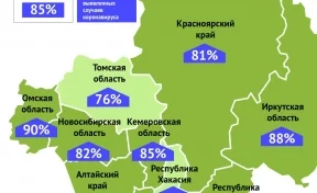 В Кузбассе доля выздоровевших от коронавируса за неделю выросла до 85%