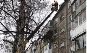 В Кемерове очистили от снега и наледи 273 кровли с начала недели