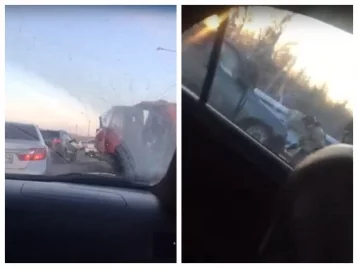 Фото: Один человек погиб в ДТП с КамАЗом на кузбасской трассе 1