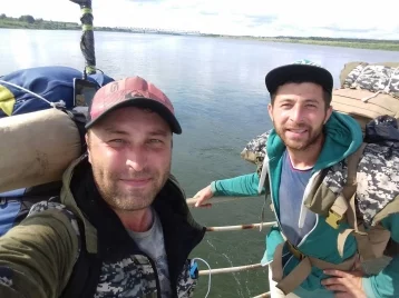 Фото: Омичи посетили Кузбасс в ходе пешего путешествия на Байкал 1
