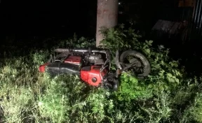 Пьяный 17-летний кузбассовец сел за руль мотоцикла и столкнулся с автомобилем