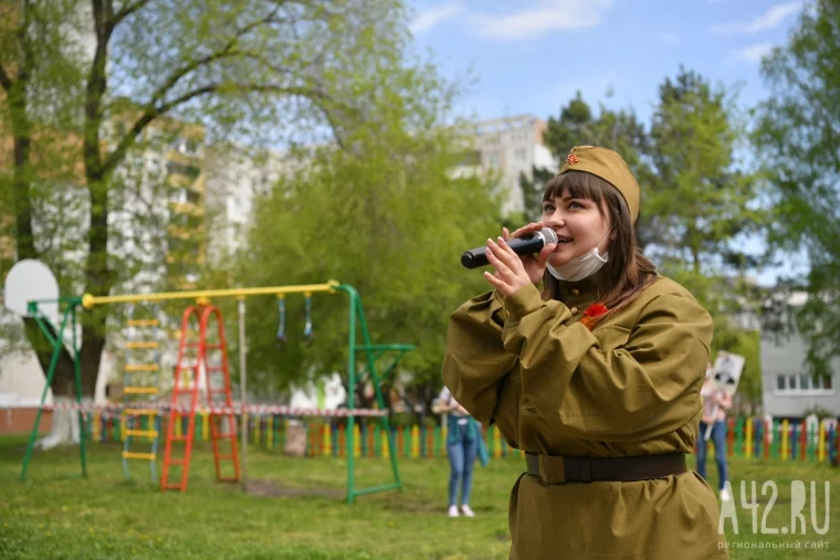 Фото: 75-летие Победы: как Кемерово отмечает праздник во время пандемии коронавируса 59