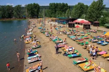 Фото: Компания получила 250-тысячный штраф за ограничение доступа к озеру Красному в Кемерове 1