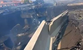 Взрыв у аэропорта Болоньи сняли на видео