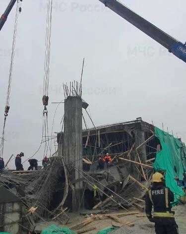 В российском регионе четыре человека пострадали при обрушении здания