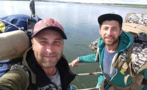 Омичи посетили Кузбасс в ходе пешего путешествия на Байкал