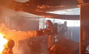 Число пострадавших во время пожара на заводе в Ростовской области увеличилось до девяти