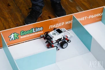 Фото: Good Line поддержал областные соревнования по мобильным роботам 2