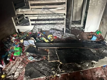 Фото: Дети 2 и 4 лет погибли в шкафу во время пожара в подмосковной квартире 1