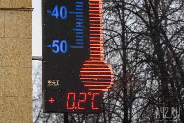 Снег с дождём и потепление до +7: синоптики дали прогноз погоды на выходные в Кузбассе