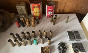 В доме у кузбассовца нашли более 260 патронов и порох: их изъяли