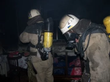 Фото: Кузбасские пожарные спасли малыша из горящего дома 1