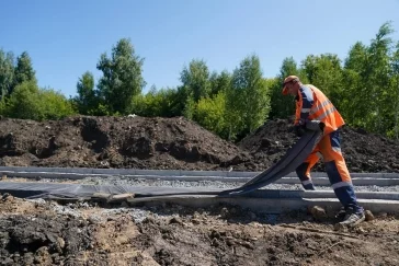 Фото: Власти Кемерова рассказали о ходе строительства улицы Дружбы 2