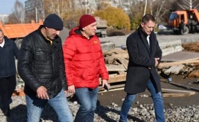 Мэр Новокузнецка рассказал об обустройстве площадки под новогоднюю ель