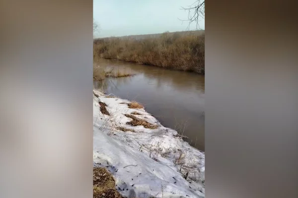 Названа река, которая первой освободилась ото льда в Кузбассе