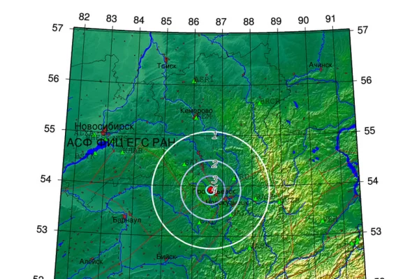 На юге Кузбасса произошло землетрясение магнитудой 3,6