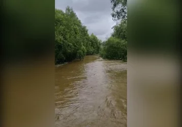 Фото: Вода заблокировала дороги к Таштаголу и Шерегешу 1