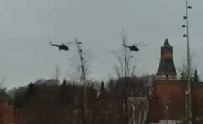 Названа причина, по которой вертолёты летали над Кремлём