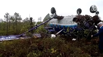 Фото: СК опубликовал видео с места аварийной посадки Ан-28 под Томском 1