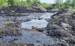 СК и прокуратура начали проверки после сообщения о разливе нефтепродуктов в Анжеро-Судженске