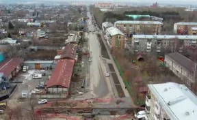 Мэр Кемерова показал обновлённую улицу Гагарина с высоты птичьего полёта