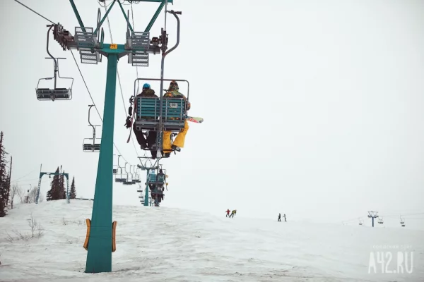 В Шерегеше из-за аномальных морозов приостановили работу все канатные дороги