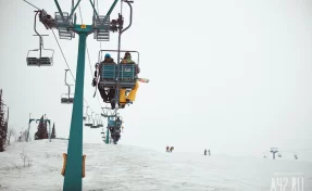 В Шерегеше из-за аномальных морозов приостановили работу все канатные дороги