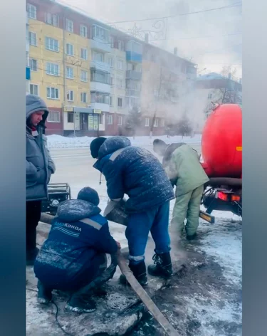 На котельной в Ленинске-Кузнецком произошла авария: жители остались без тепла и воды