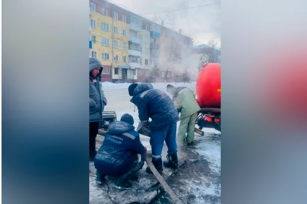На котельной в Ленинске-Кузнецком произошла авария: жители остались без тепла и воды