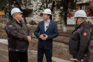 Фото: Мэр Кемерова проверил подготовку теплосетей к отопительному сезону 1