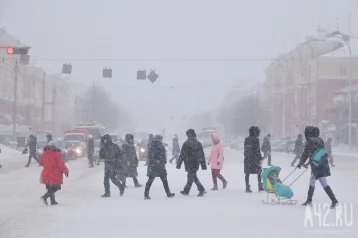 Фото: В Кузбассе объявили штормовое предупреждение  из-за снегопадов 1