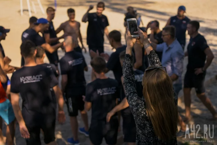 Фото: Так закаляется сталь: тренировка ВК «Кузбасс» на открытом воздухе 39