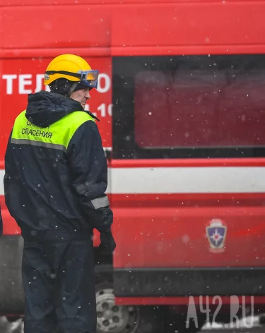 Машинное отделение канатной дороги загорелось в Шерегеше