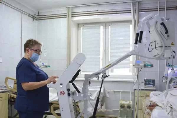 В кузбасской больнице появился рентген-аппарат для пациентов в тяжёлом состоянии