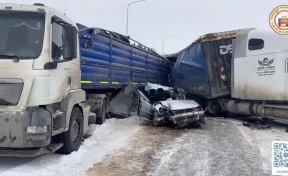 В Пермском крае столкнулись 12 машин, пострадали 2 человека