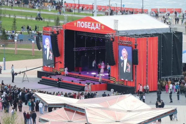 Мэр Кемерова поблагодарил причастных к проведению праздника в честь 9 Мая