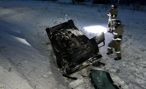 Стали известны подробности аварии в Кемерове, в которой пострадал водитель иномарки
