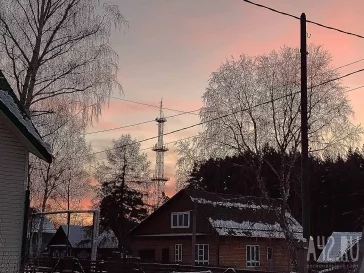 Фото: Кемеровчане снова наблюдали алый рассвет: синоптики рассказали о перемене погоды 4