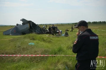 Фото: Появились новые фото с места смертельного крушения самолёта в Кузбассе 1